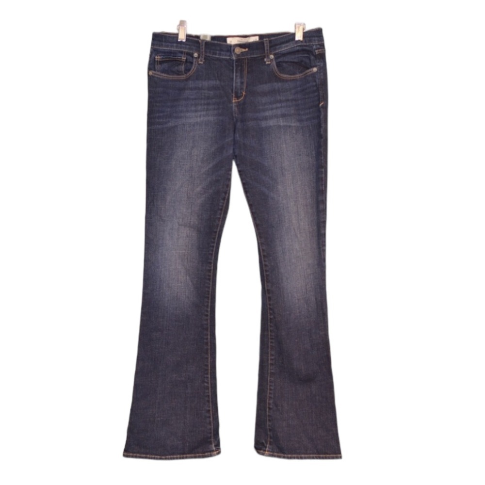 Abercrombie & Fitch y2k Madison Flare Stretch Jeans Sz 8R Vintage Look 1892